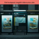 Esti budapesti megálló diákmunka után